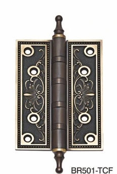 BR501 Decorative brass hinge